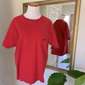 Vintage Disney Mickey Mouse logo Pocket T-shirt